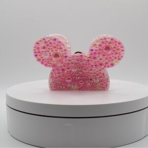 Disney Claw Clip Bedazzled Rhinestone Mickey Mouse Shape